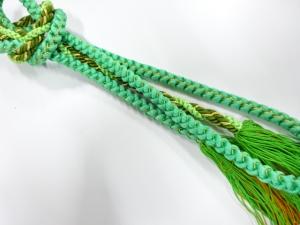 正絹　手組帯締め